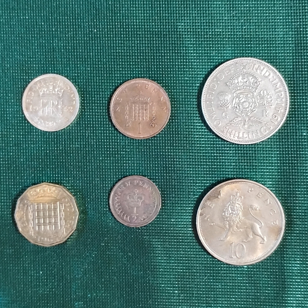 UK Pre and Post WW2 Coin Collection